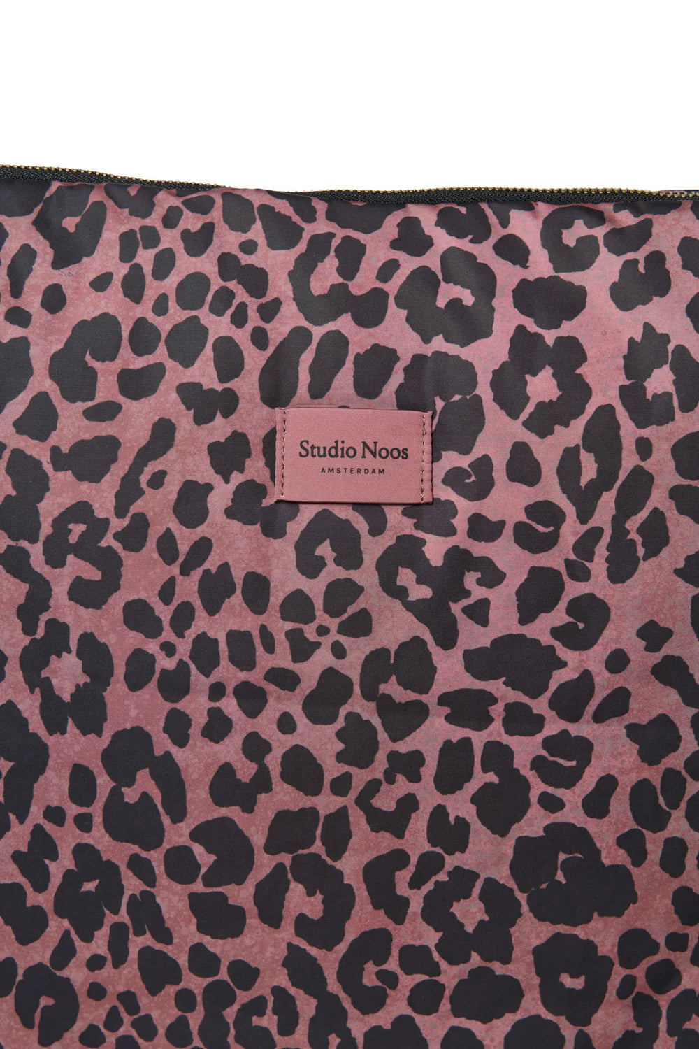 Red Leopard Puffy Diaper Bag