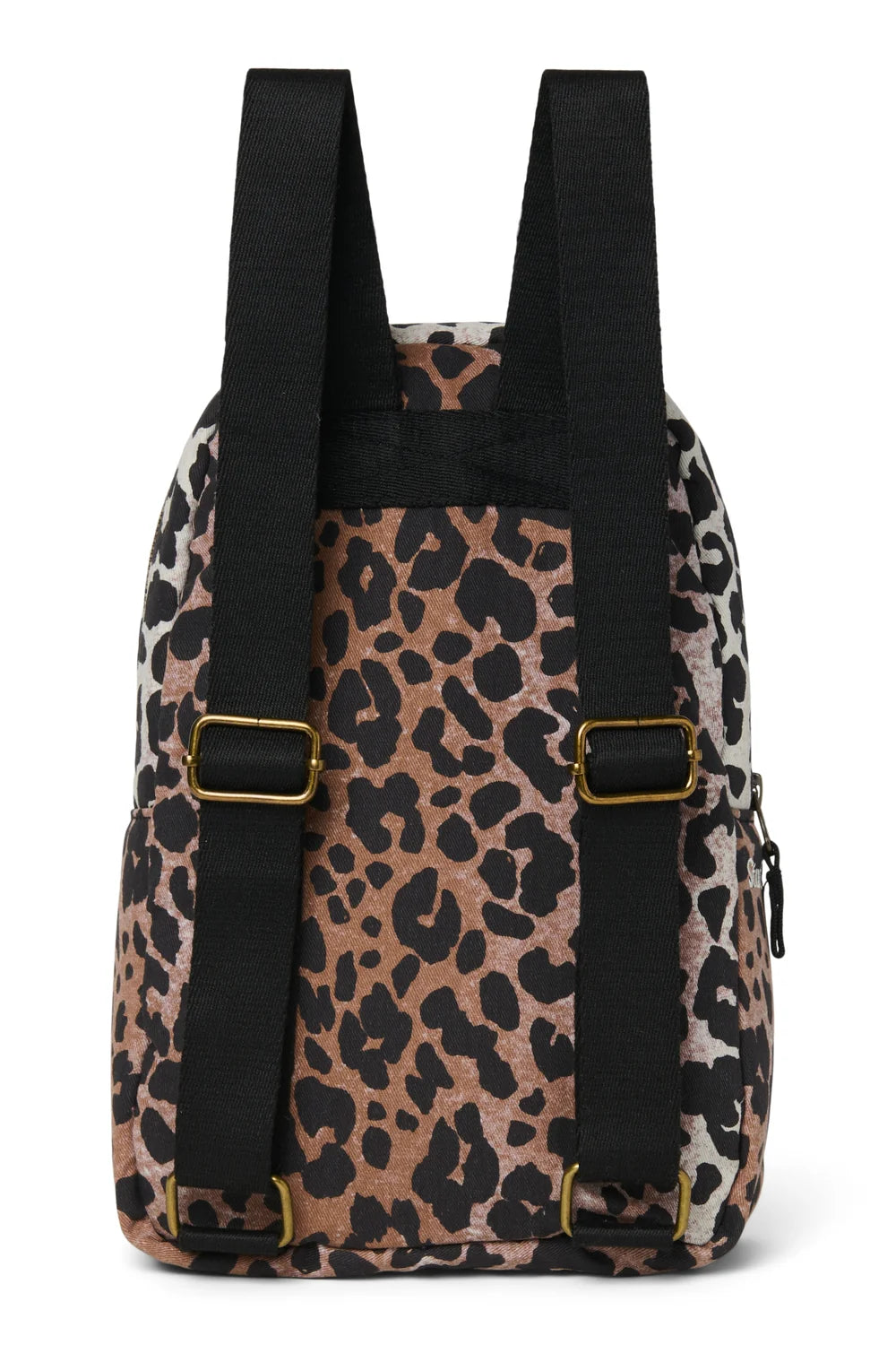 Hazel Leopard Soft Cotton Mini Backpack