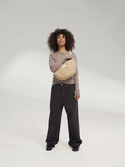 Brown Hearts Teddy Adult Fanny Pack