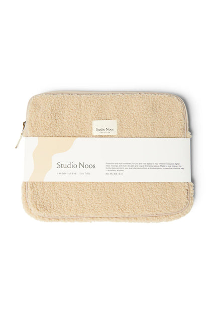 Ecru Teddy Laptop Sleeve 13 Inch