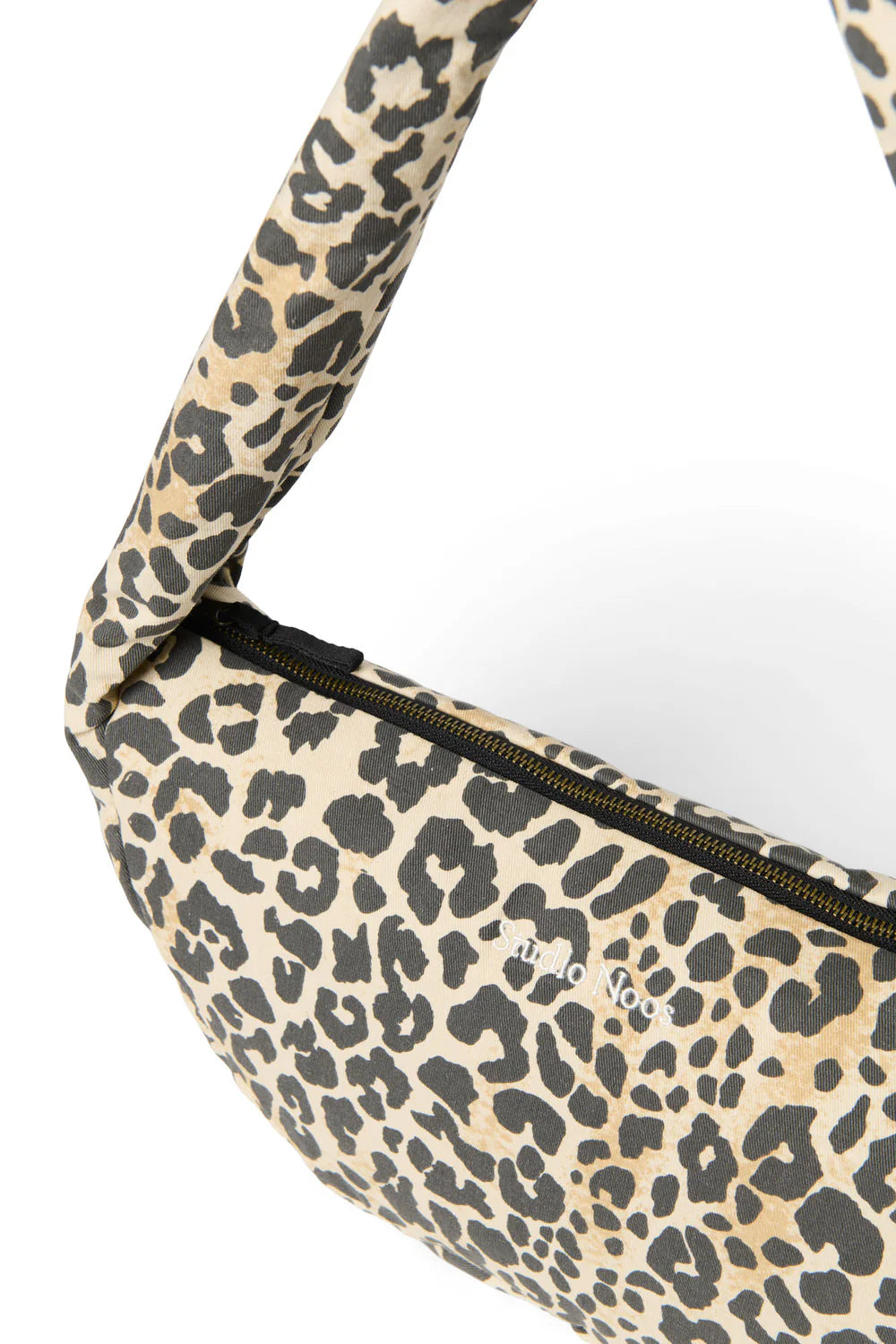 Leopard Soft Cotton Mini Cross Body Bag