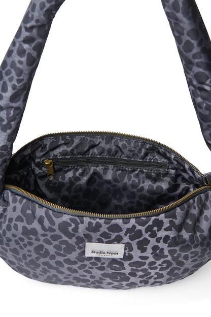 Leopard Puffy Mini Cross Body Bag
