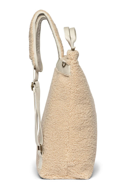 Ecru Teddy Adult Backpack