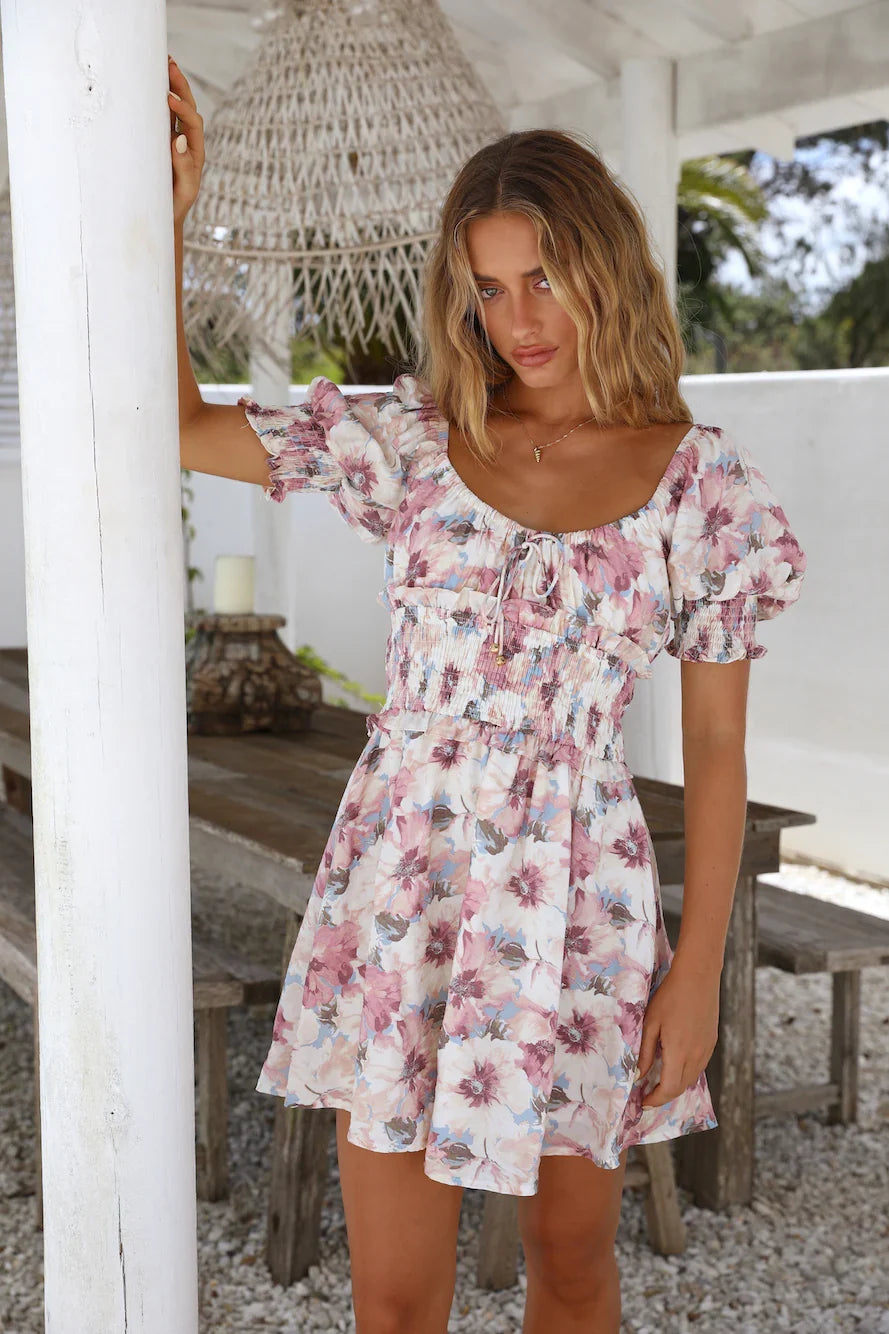 Changing Of Seasons Kleid Lila