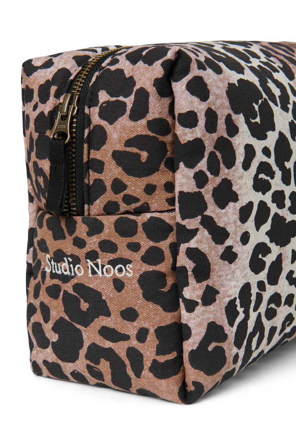 Hazel Leopard Soft Cotton Toiletry