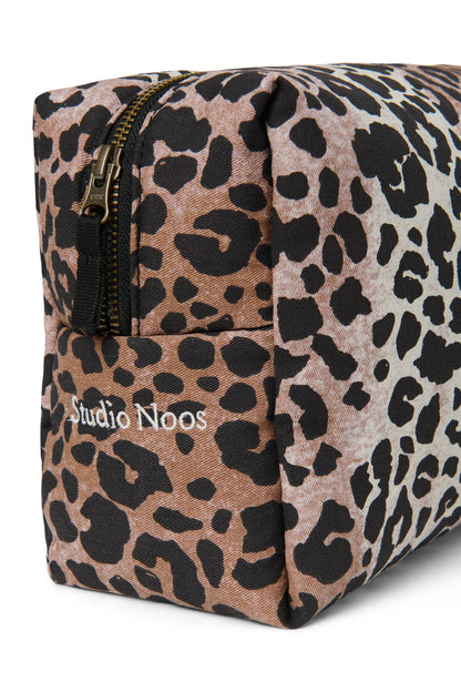 Hazel Leopard Soft Cotton Toiletry