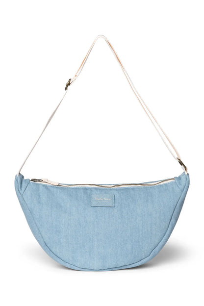 Blue Hearts Denim Adult Fanny Pack