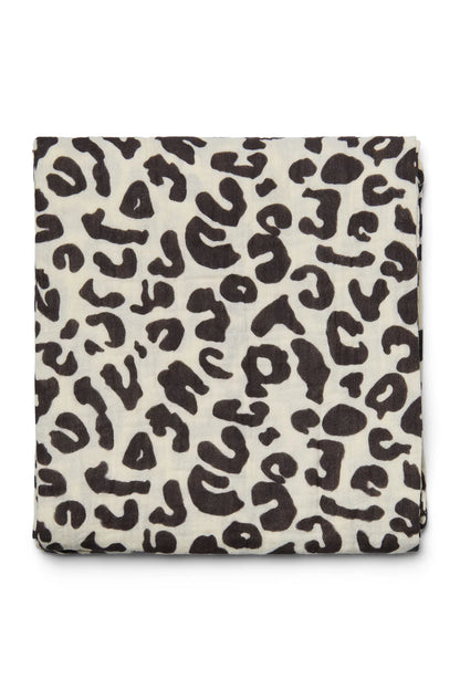Leopard Swaddle Print Large