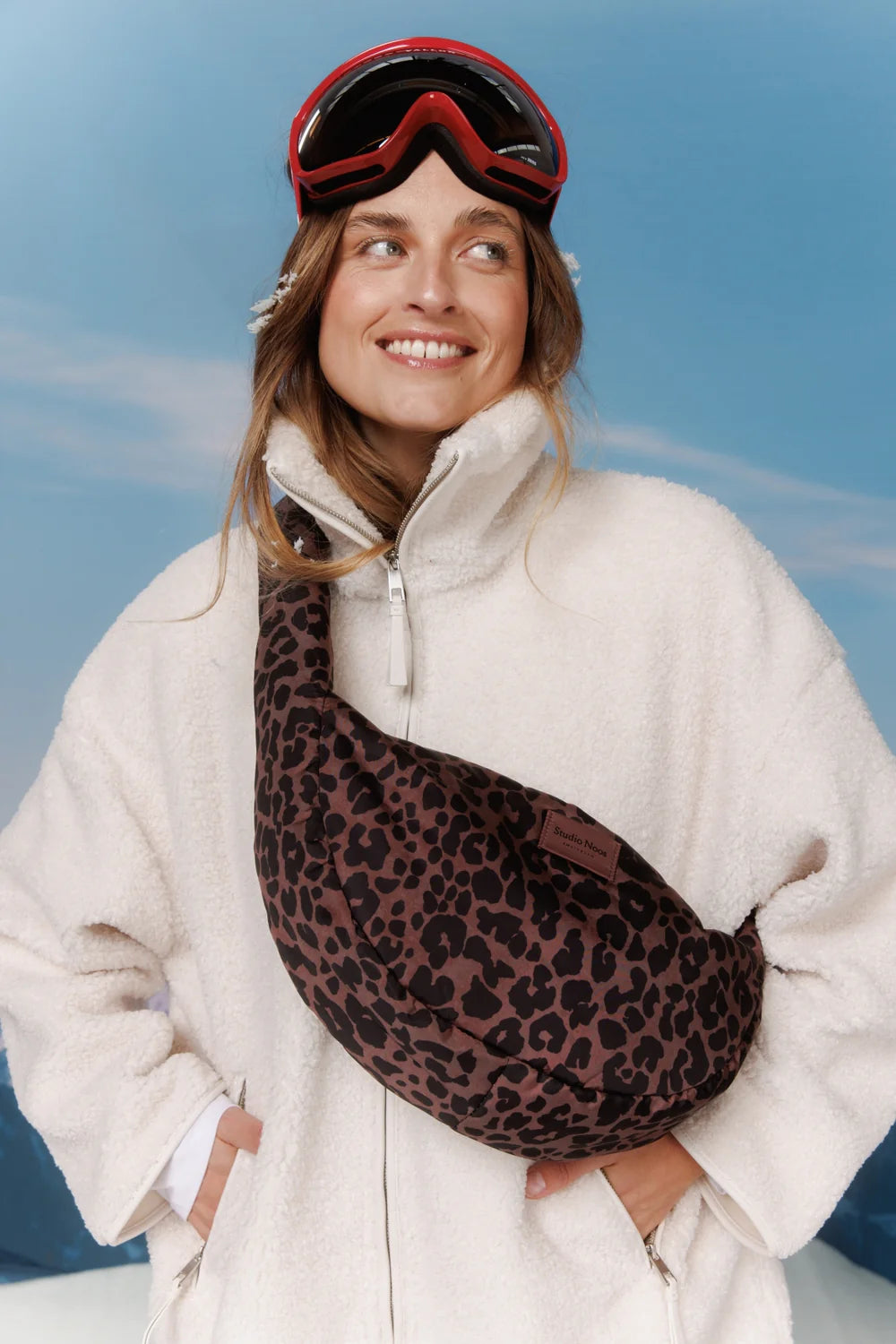 Leopard Puffy Mini Cross Body Bag