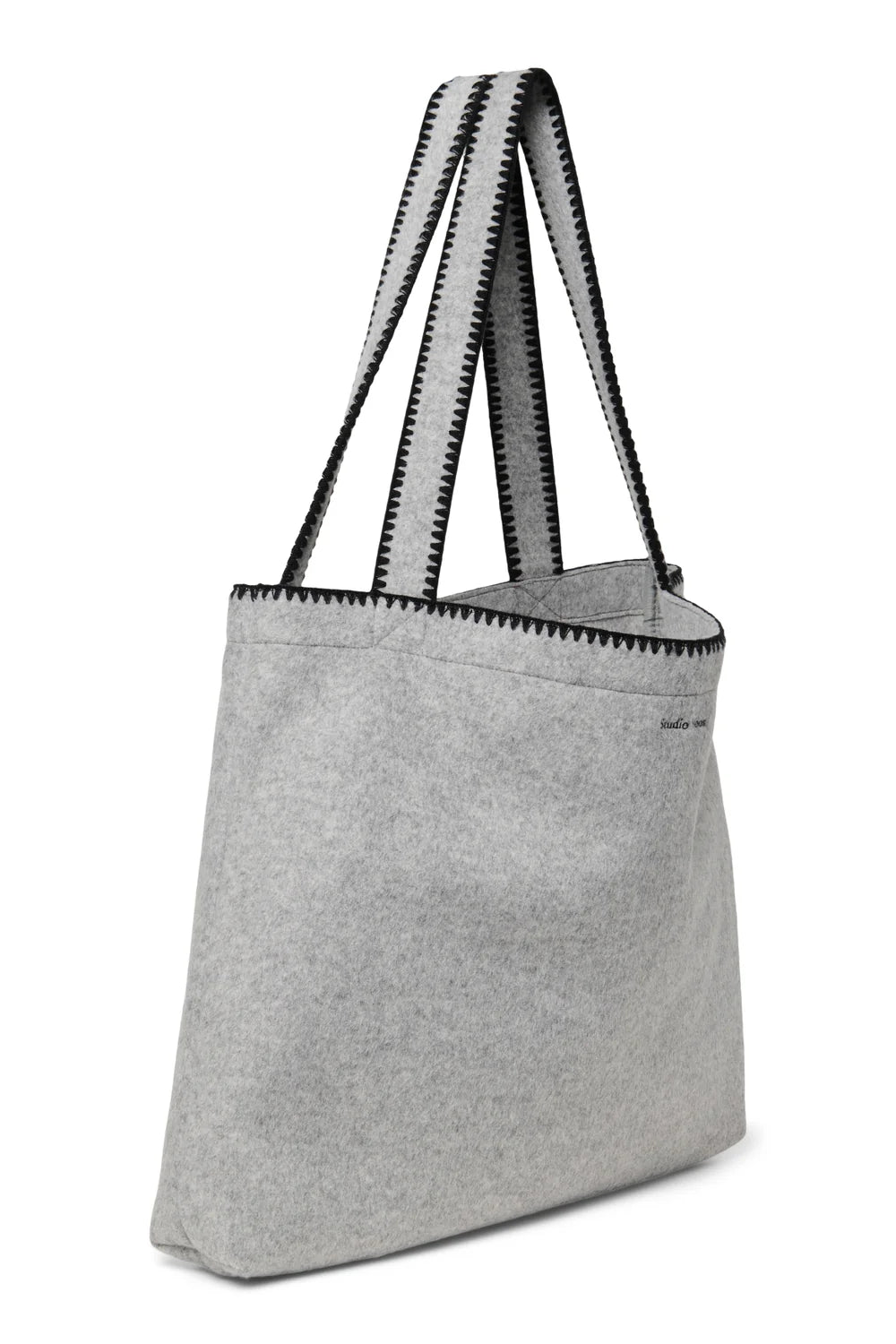 Grey Woolish Mom Bag