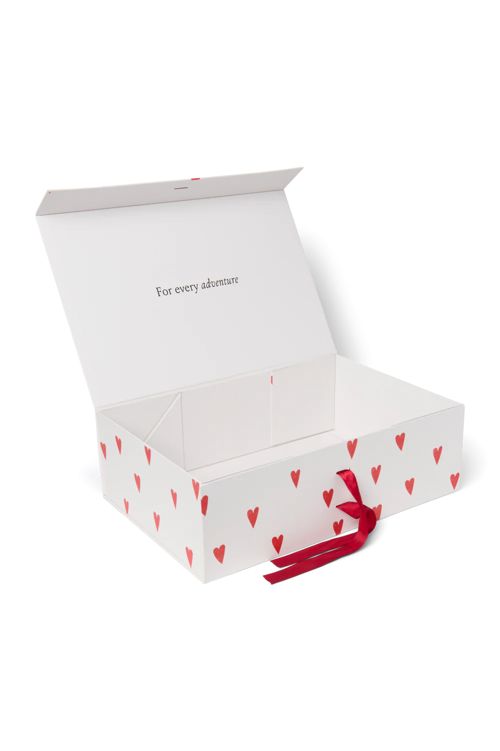 White Hearts Gift Box L