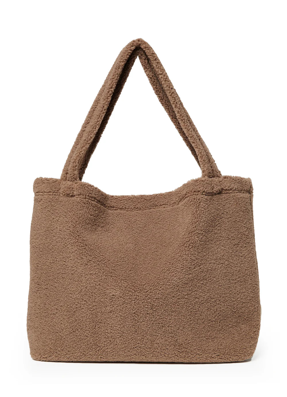 Ecru Teddy Mom Bag