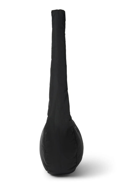 Black Puffy Mini Cross Body Bag