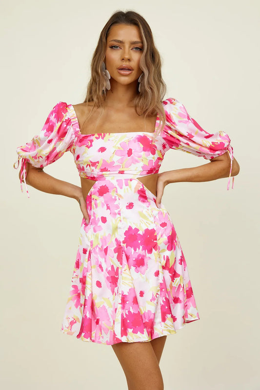 Vestido Light It Up Rosa