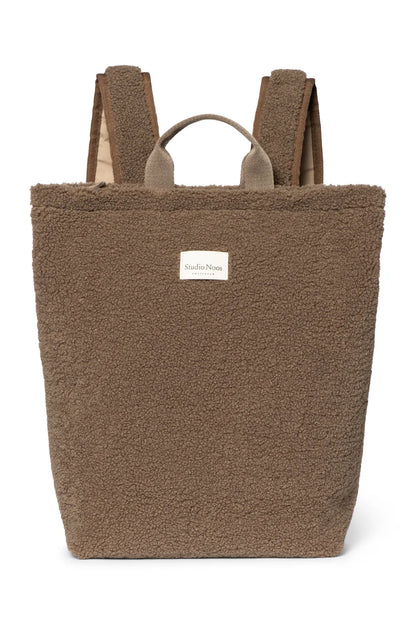 Ecru Teddy Adult Backpack