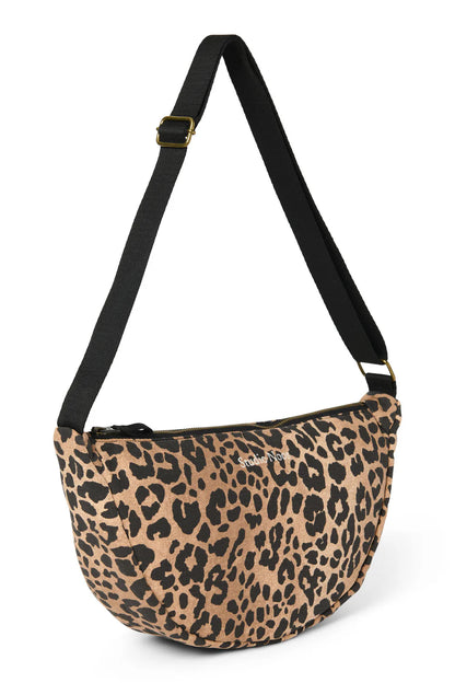 Green Leopard Cotton Adult Fanny Pack