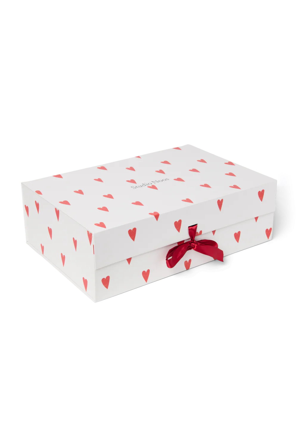 White Hearts Gift Box L