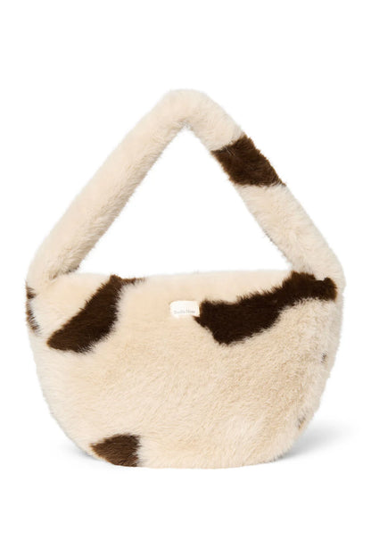 Holy Cow Faux Fur Cross Body Bag