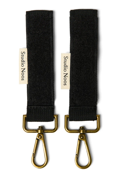 Black SN Stroller Straps