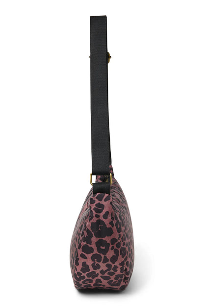 Red Leopard Puffy Adult Fanny Pack