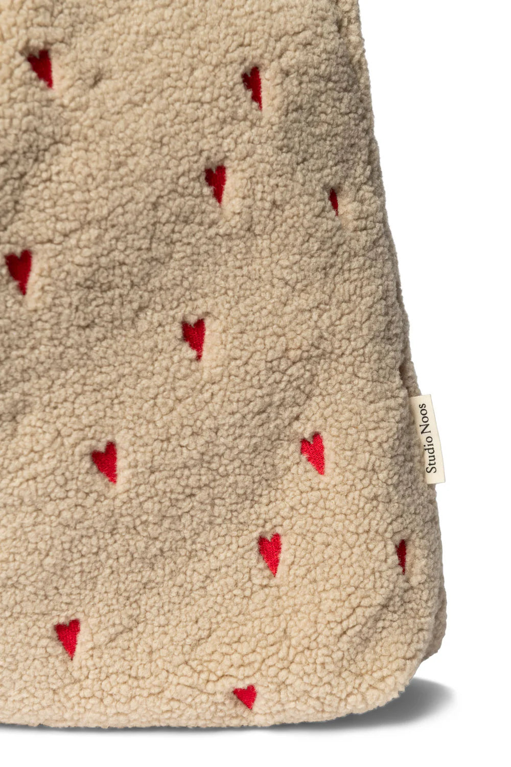 Brown Hearts Teddy Mom Bag