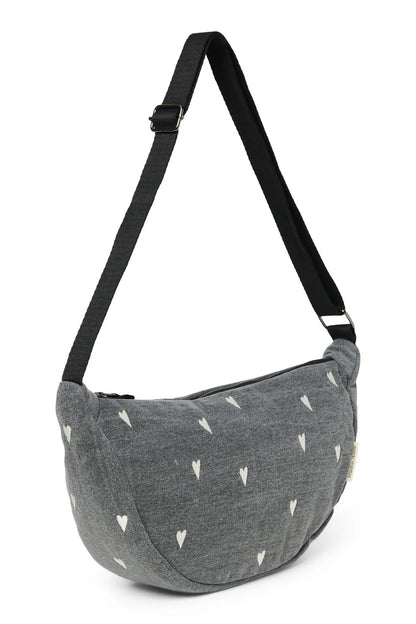 Grey Denim Adult Fanny Pack