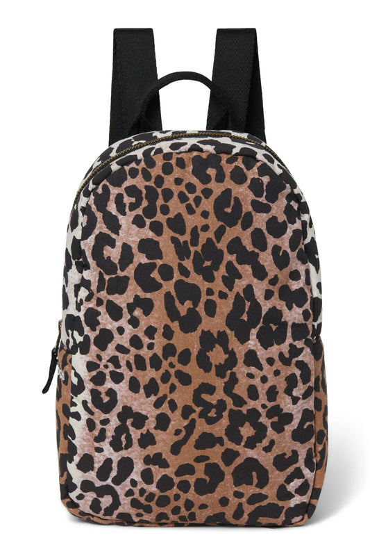 Hazel Leopard Soft Cotton Mini-Rucksack