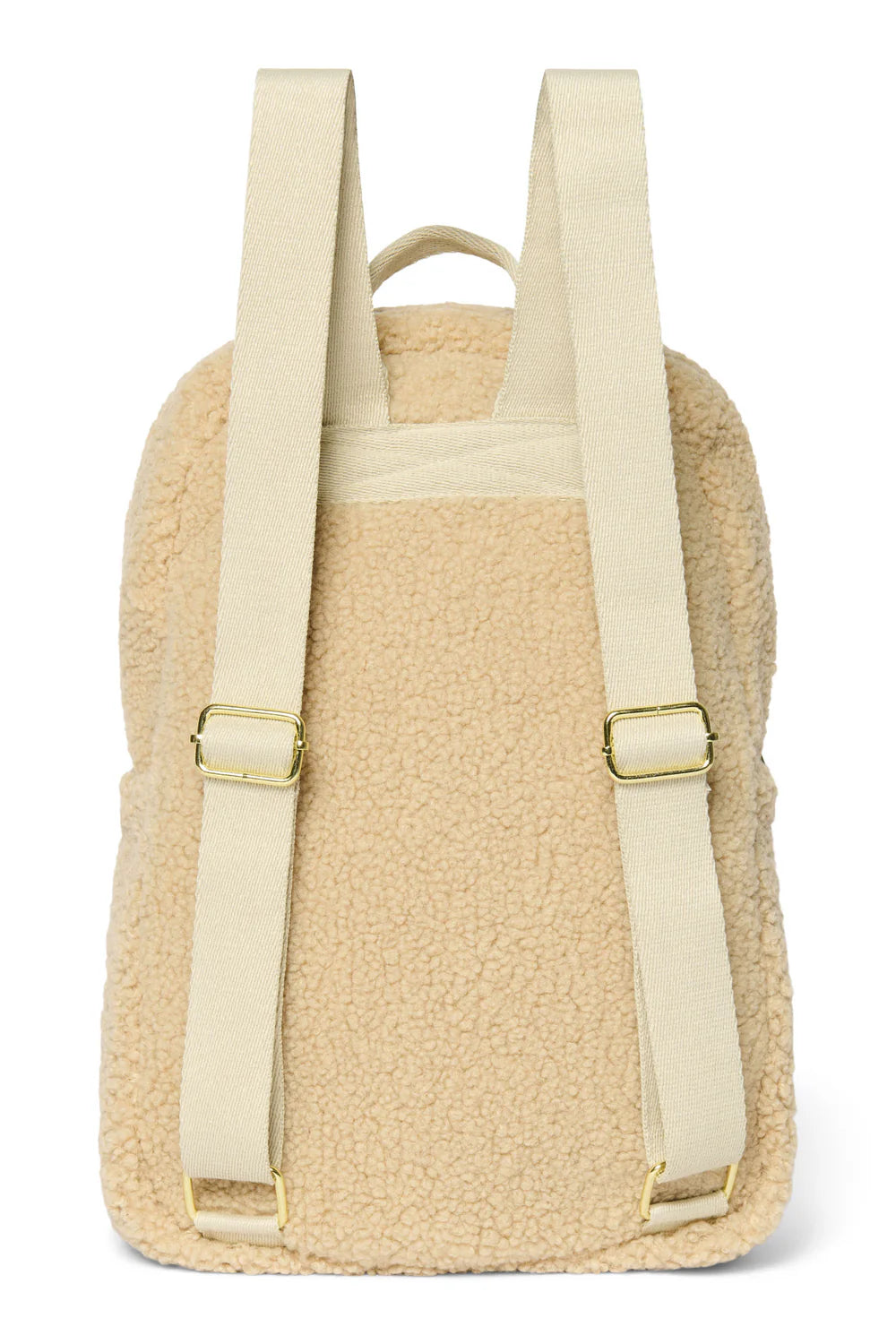 Brown Hearts Teddy Midi Backpack