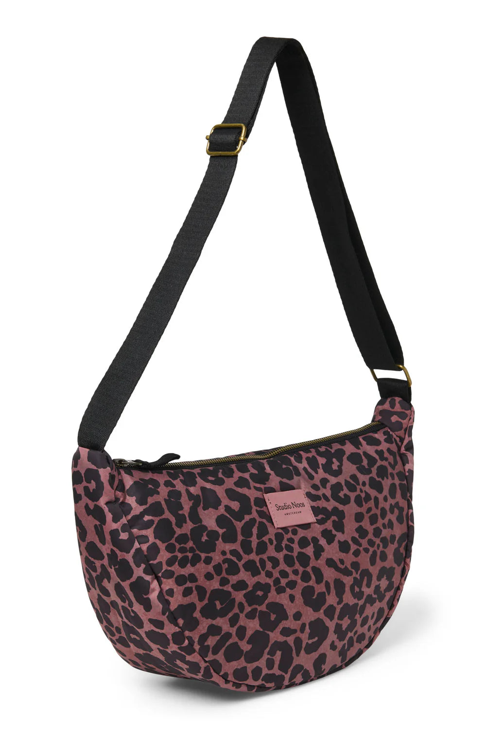 Red Leopard Puffy Adult Fanny Pack