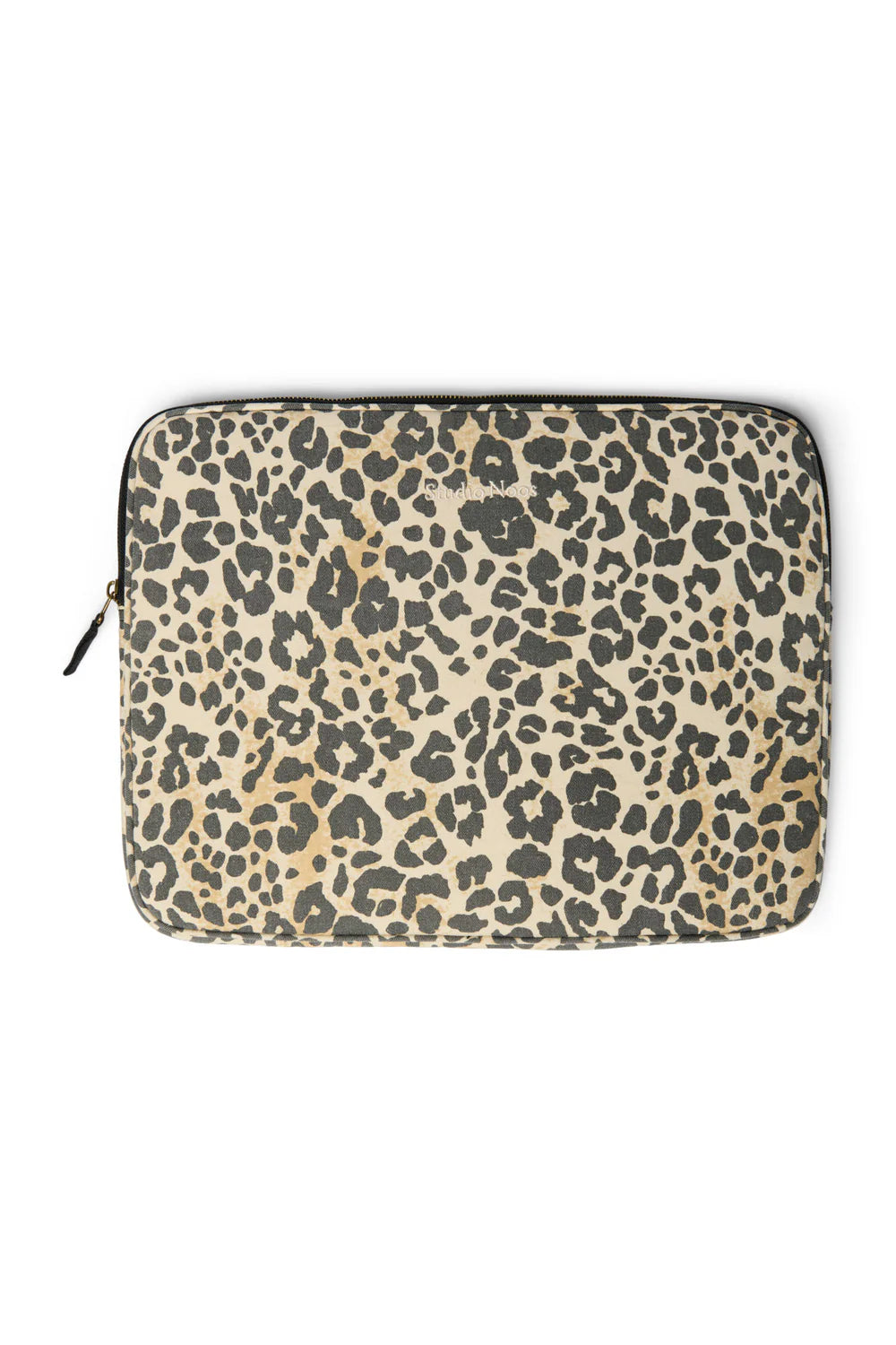 Leopard Soft Cotton Laptop Sleeve 15 Inch