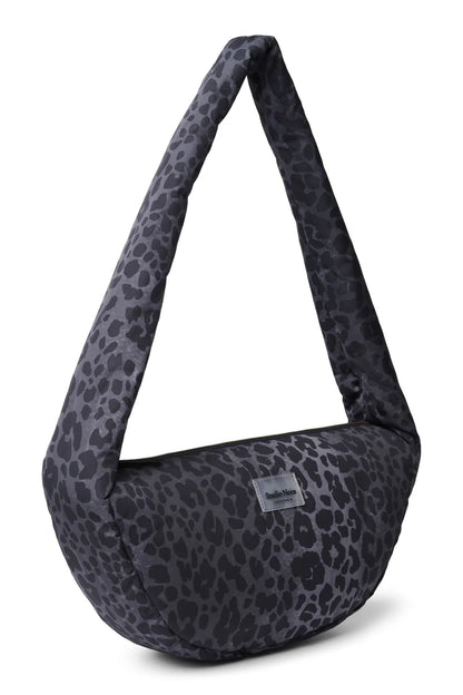 Red Leopard Puffy Mini Cross Body Bag