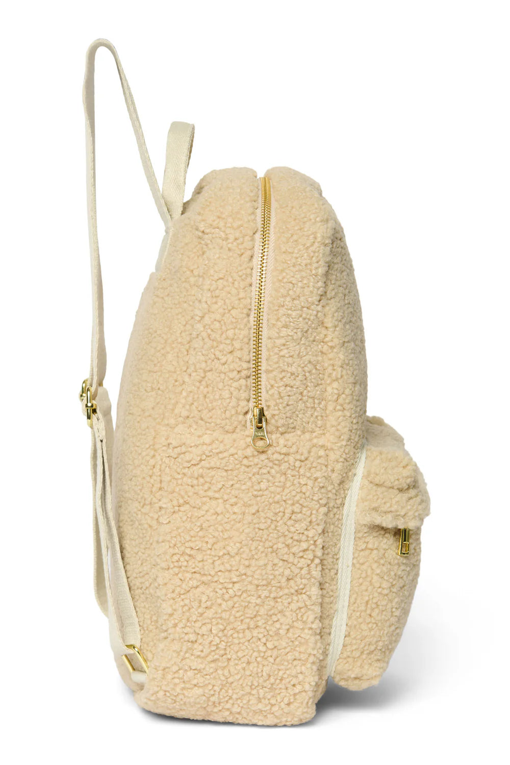 Brown Hearts Teddy Midi Backpack
