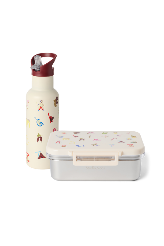 Stainless Steel Lunch Set 500ML | Alphabet